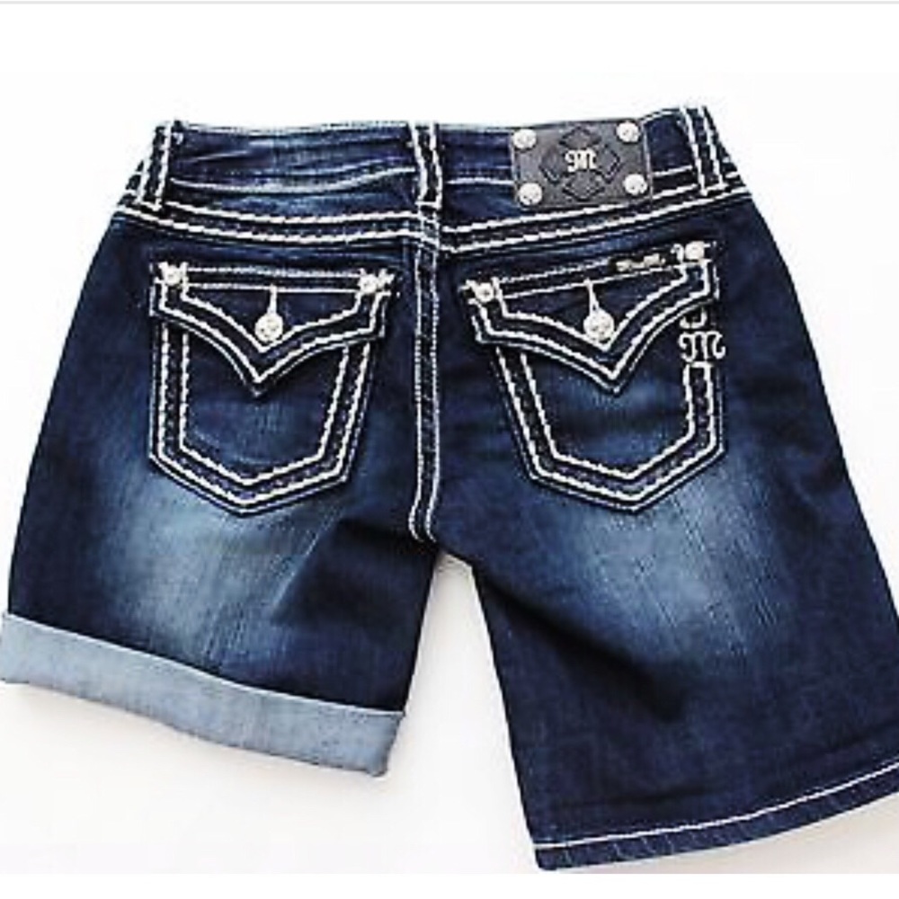 Miss me mid shorts